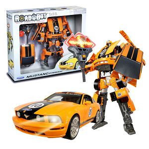 Transformer Roadbot Ford Mustang FR500C 1:18 Happy Well 501700